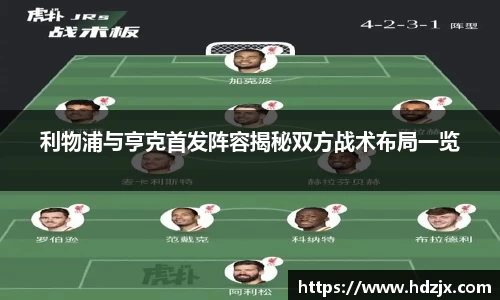 利物浦与亨克首发阵容揭秘双方战术布局一览